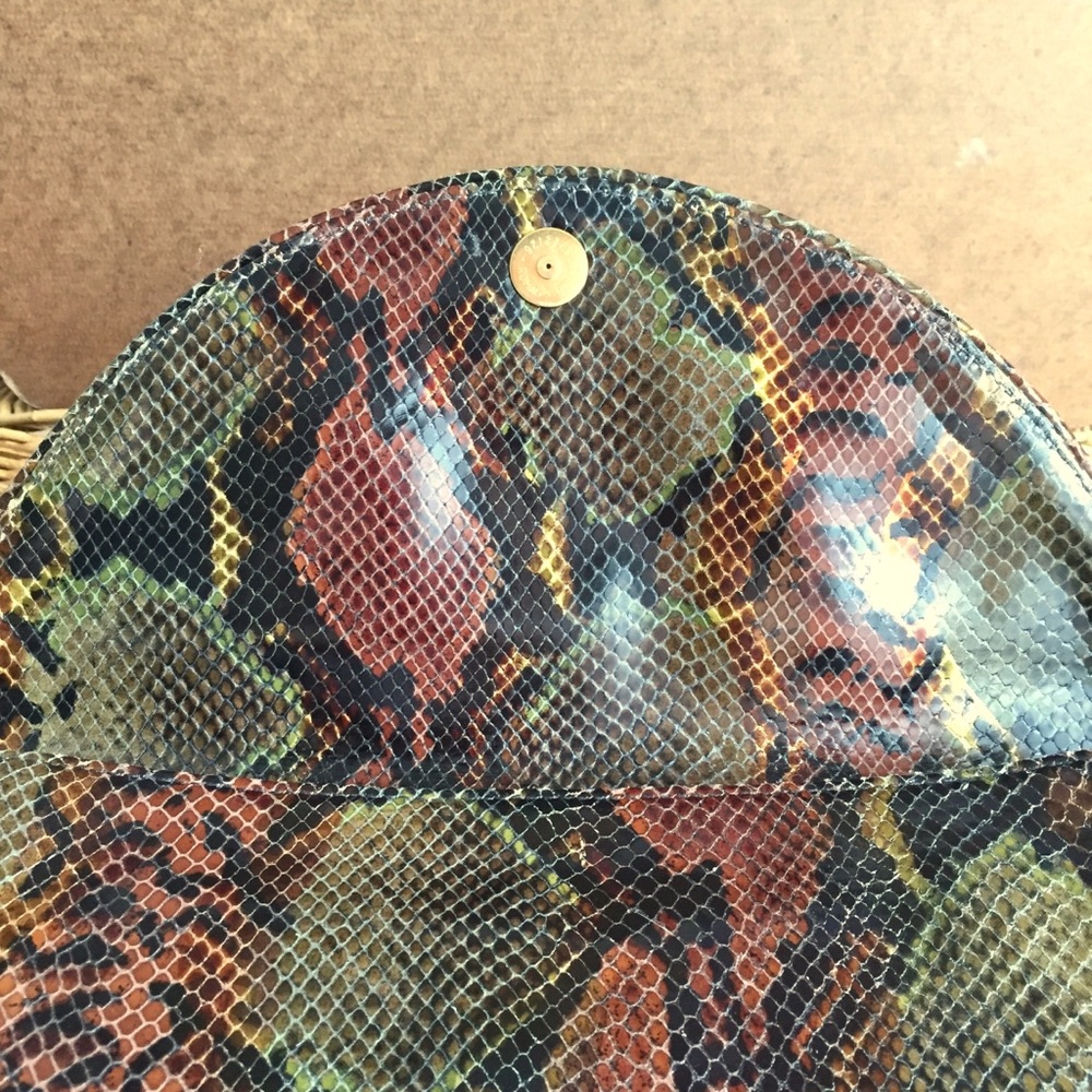 Ava Clutch Snakeskin Python Lauren Merkin - image 3